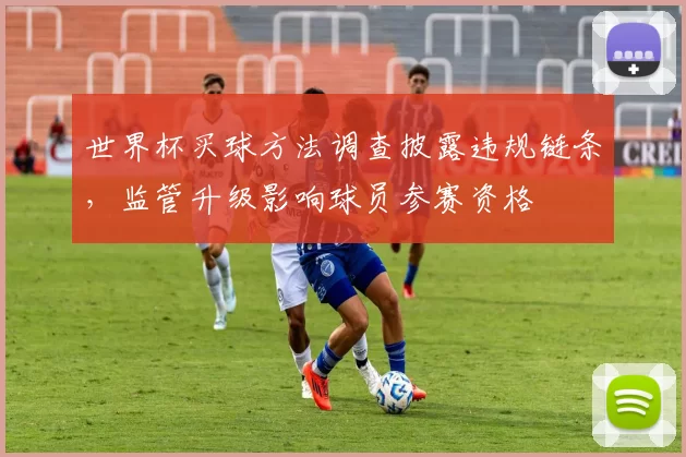 世界杯买球方法调查披露违规链条，监管升级影响球员参赛资格
